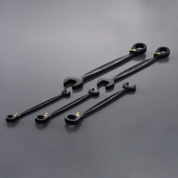 Metric Reversible Ratcheting Wrench 5 Pieces Set