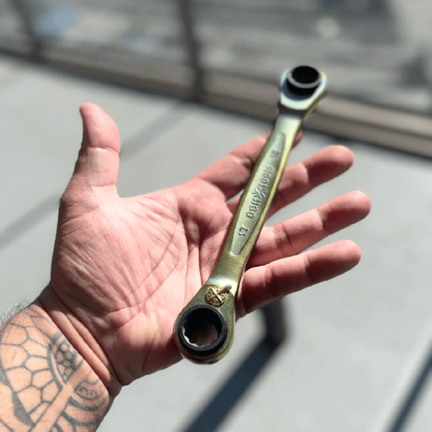 OSK X F7LTHY 4 IN 1 Gear Wrench Set
