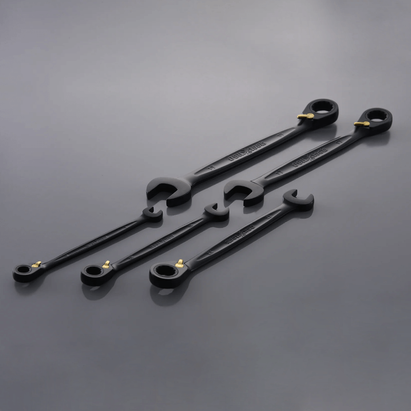 Metric Reversible Ratcheting Wrench 5 Pieces Set