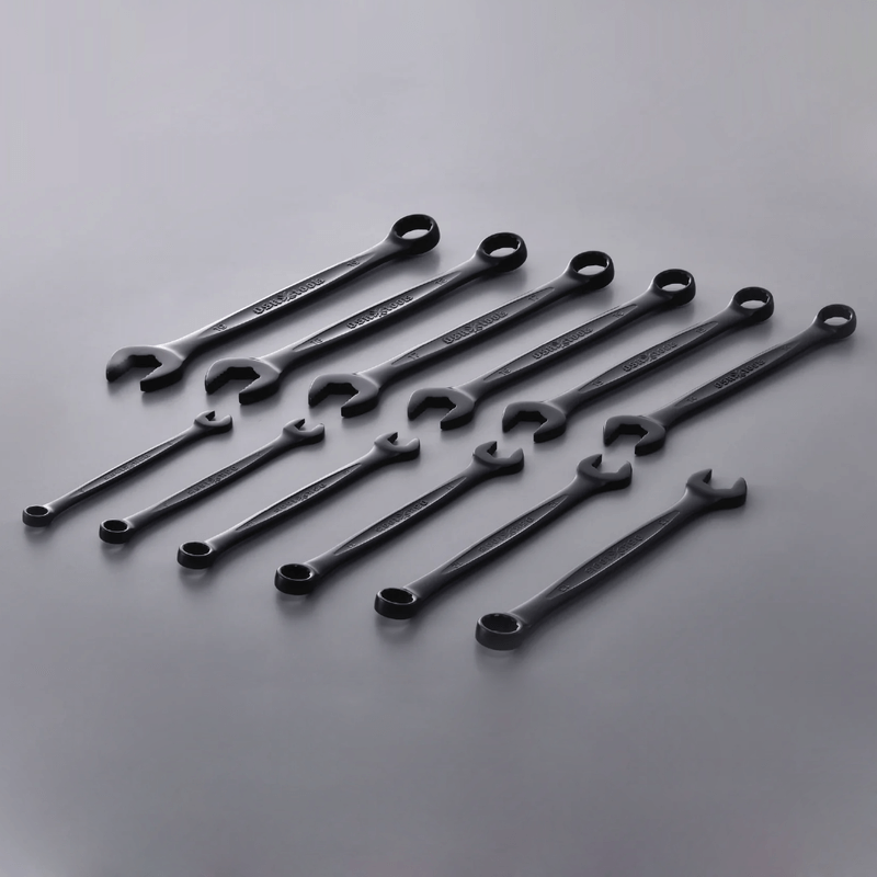 Standard Length Combination Anti-Slip Wrench Set 12 Pieces Set
