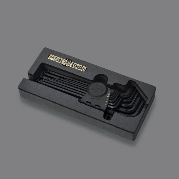 Extra Long Metric LShaped Ball End Hex Key Set, 12 PiecesOSK ToolsWrench Brand