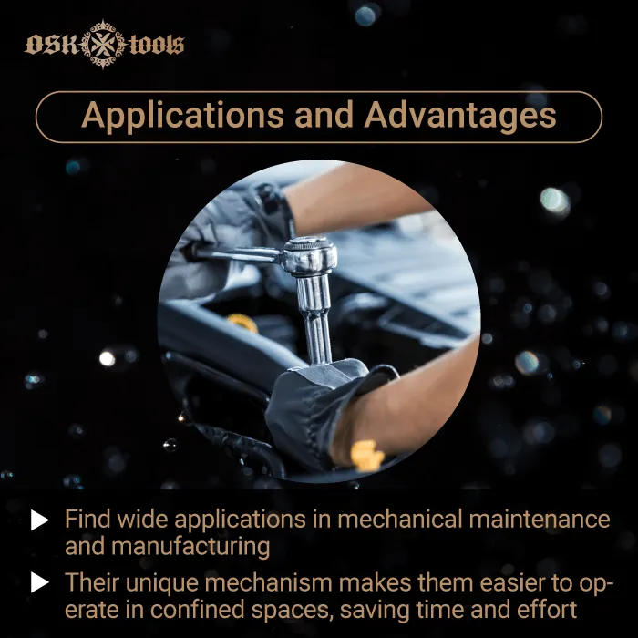 Applications and advantages