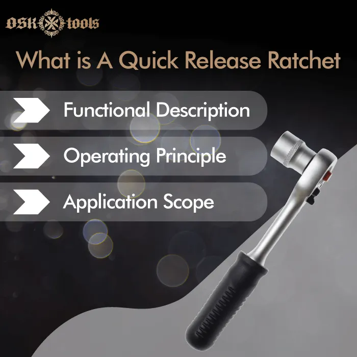 What is a quick release ratchet-ratchet quick release