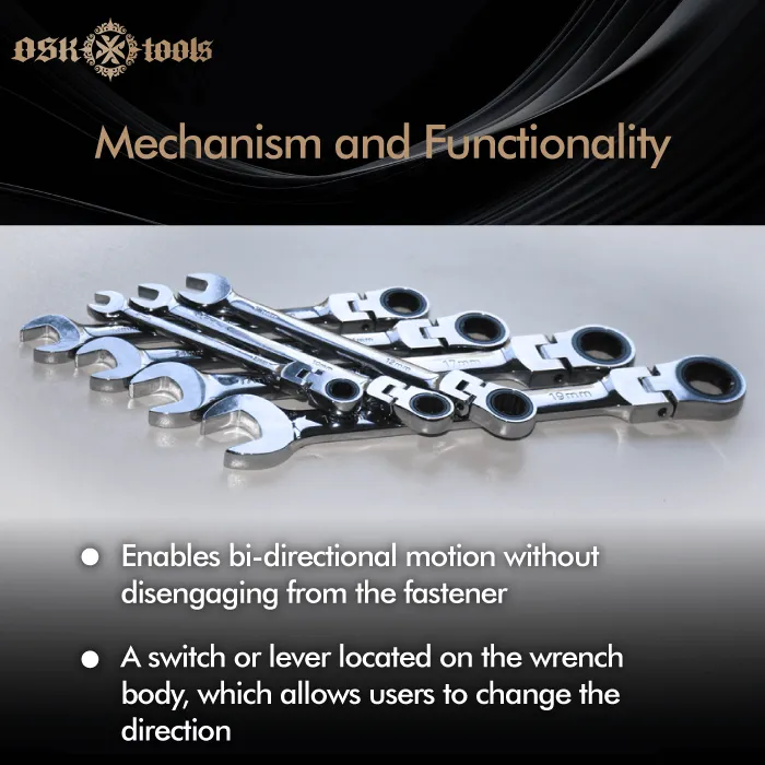 mechanism and functionality-what is a reversible ratcheting wrench