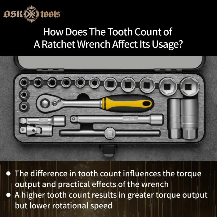 how-does-the-tooth-count-of-a-ratcheting-affect-its-usageratcheting wrench tooth