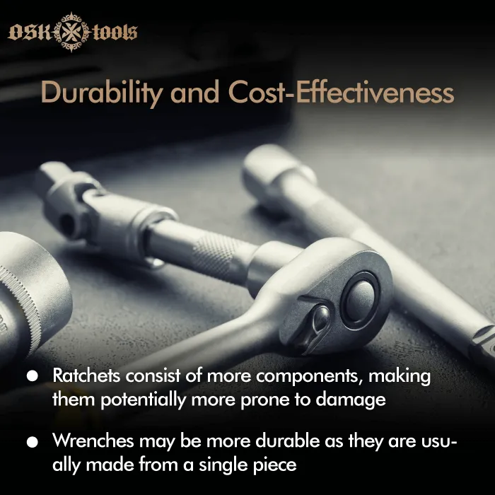  durability and cost-effectiveness-ratchet wrench compare