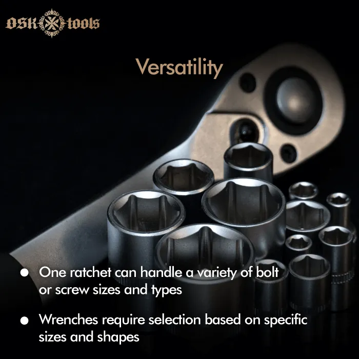 versatility-is a ratchet better than a wrench