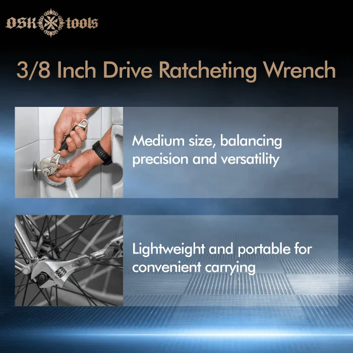 3/8 inch drive ratcheting wrench-What is the best size ratcheting wrench