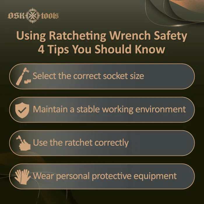 Using ratcheting wrench safety 4 tips you should know-ratcheting wrench safety tips