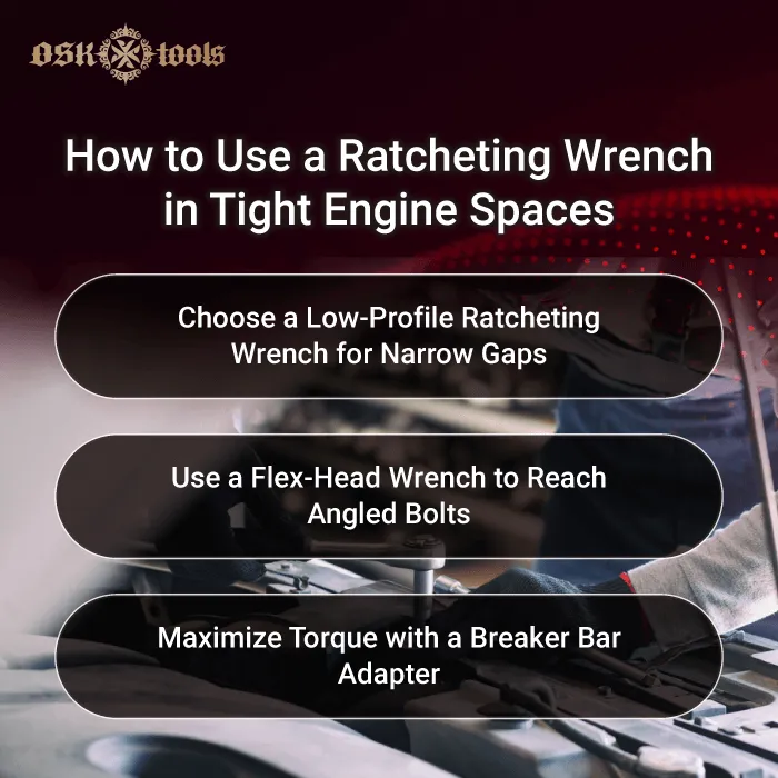 how to use a ratcheting wrench-ratcheting wrench tight spaces