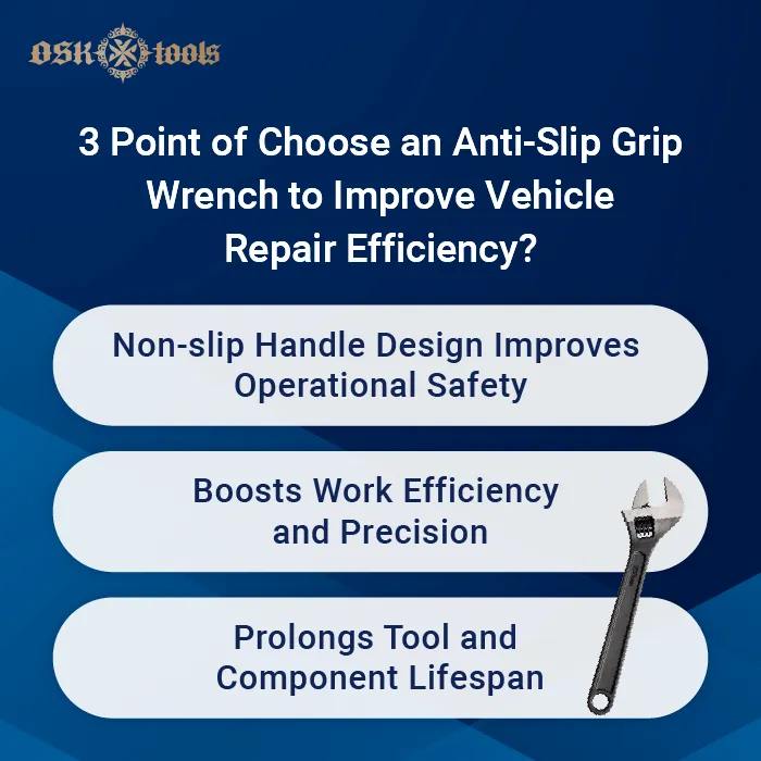 Why choose an Anti-Slip Grip Wrench-anti-slip grip wrench
