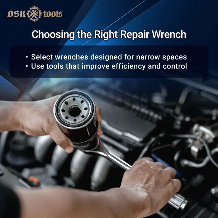 Choosing the Right Repair Wrench-Vehicle repair wrench