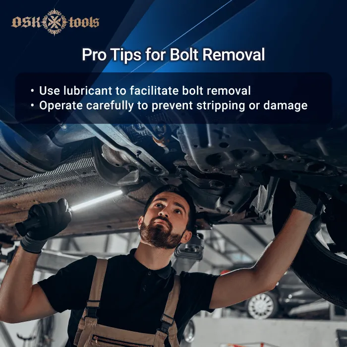 Pro Tips for Bolt Removal-Vehicle repair wrench